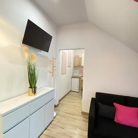 Appartement Fiona3 Centrum700m Parking Bezplatny Monitorowany Salon Tv Sypialnia Tv Lazienka Kuchnia Rekuperacja